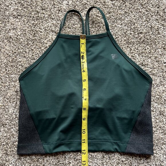 Bundle Prana crop top reversible XS brown, sports bra apron crop top XS green - Picture 10 of 11